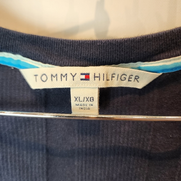 Tommy Hilfiger Navy Blue Tank Top Cotton  XL - Picture 3 of 6